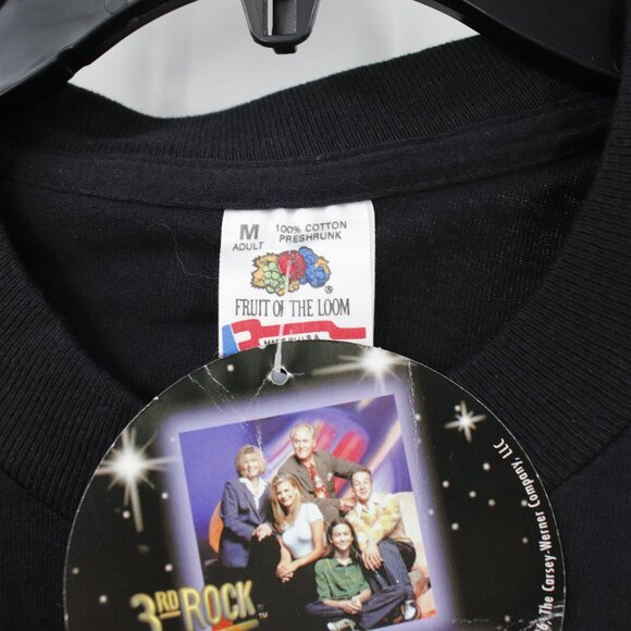 NWT Vintage 1996 The 3rd Rock shirt Mens M From The Sun Black Solar System TV - Picture 5 of 11